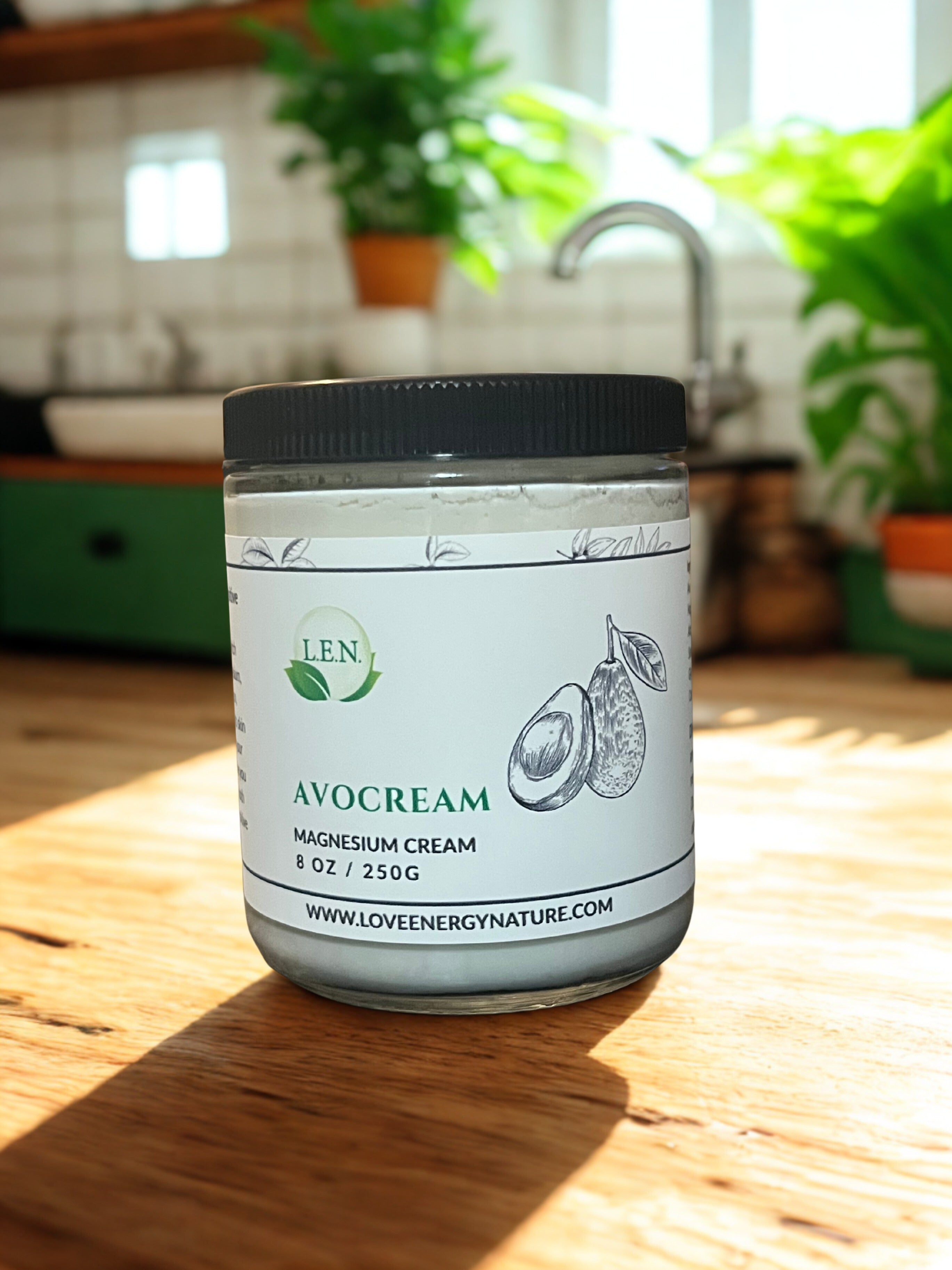 Magnesium Enhanced Hydrating Plant-Based Body Cream AvoCream