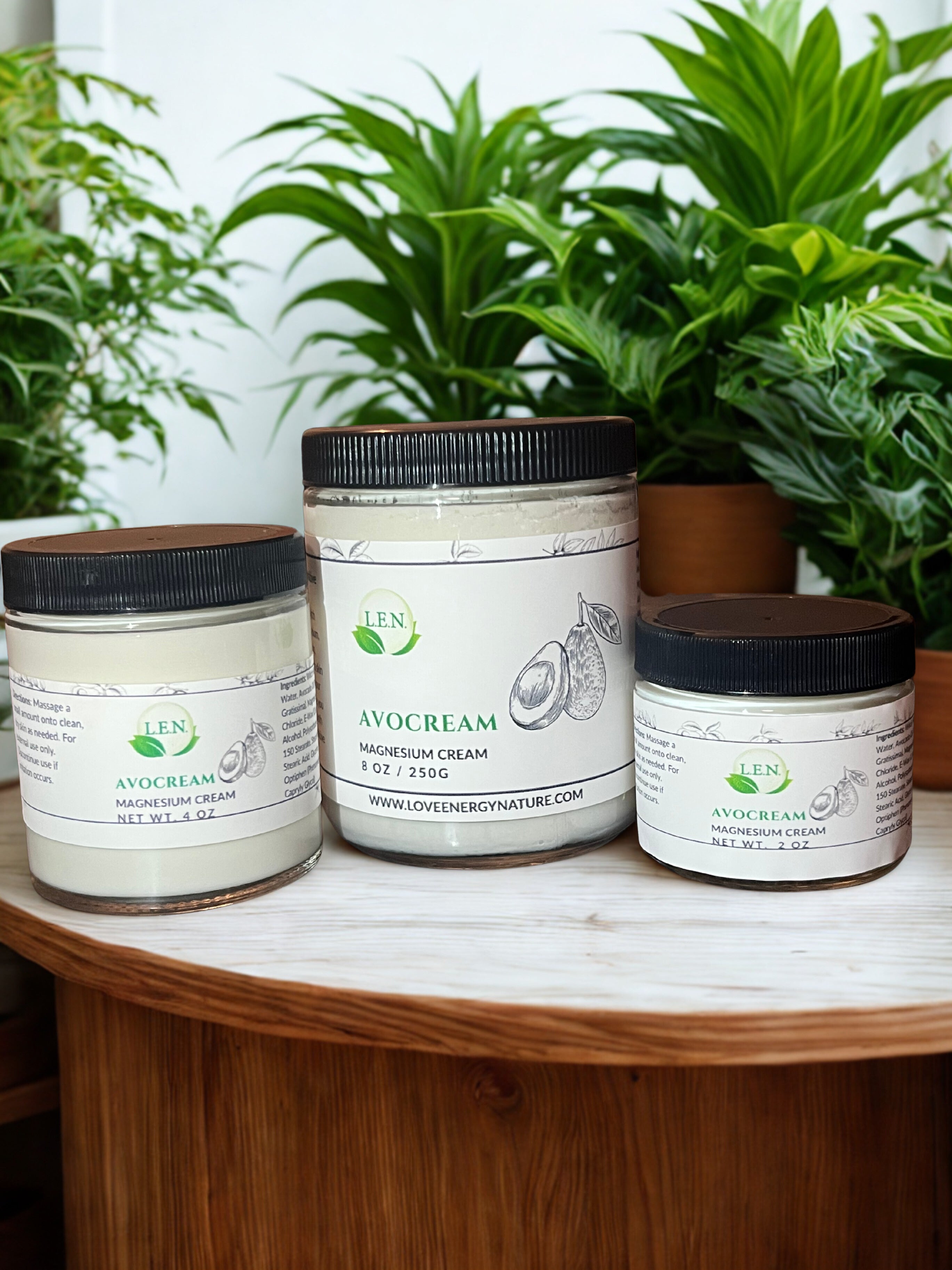 Magnesium Enhanced Hydrating Plant-Based Body Cream AvoCream